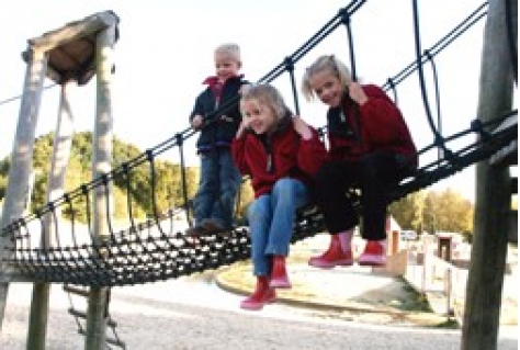 Kinderen vermaken zich het beste op de camping