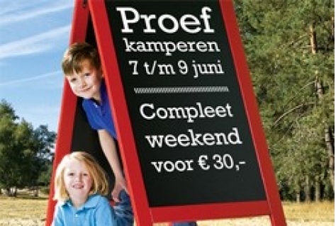 Proefkamperen in Drenthe