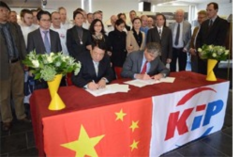 KIP Caravans op beurs in China