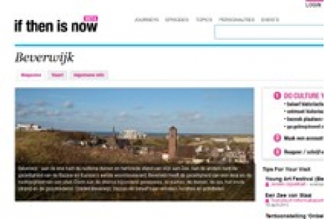 Beverwijk krijgt eerste City Page op nieuw platform ´if then is now´