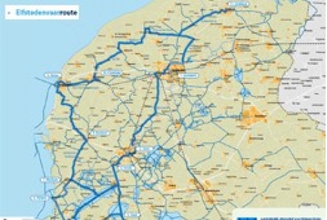 Route Elfstedentocht volledig bevaarbaar