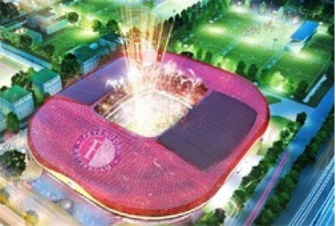 Plan voor nieuw stadion Feyenoord niet in gemeenteraad