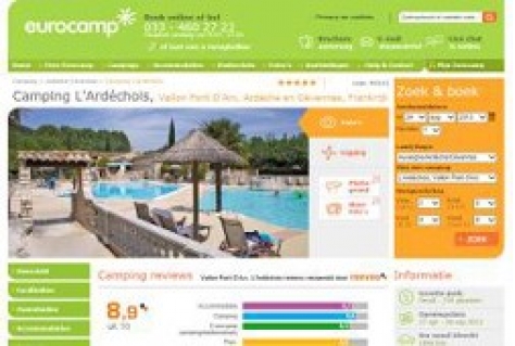 Eurocamp zet reviews gasten op eigen site