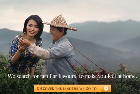 Zorgzame uitstraling in merkcampagne Singapore Airlines