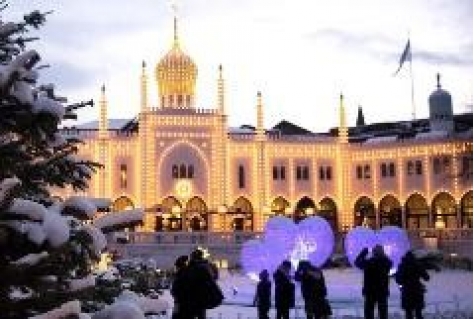 1000 verlichte kerstbomen in Tivoli