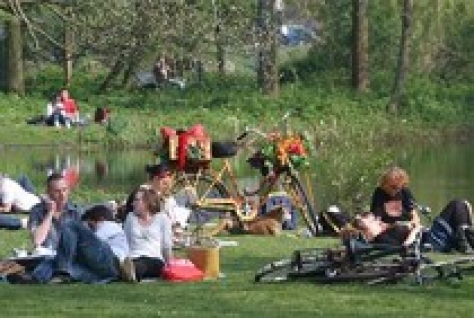 Parkbezoek Amsterdam meer gespreid