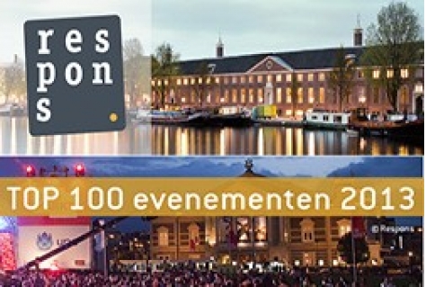 Respons TOP 100: IDFA en Vierdaagse Nijmegen grootste evenementen 2013