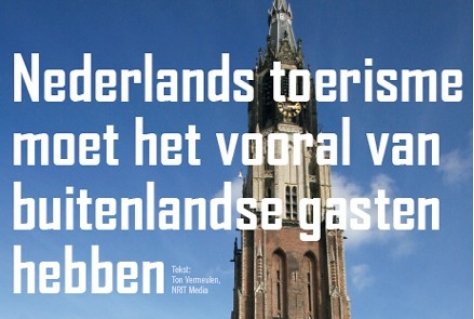 Nederlands toerisme moet het vooral van buitenlandse gasten hebben