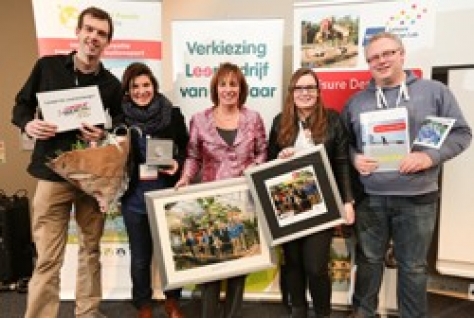 Landal GreenParks De Lommerbergen Leerbedrijf Recreatie van het jaar 2014