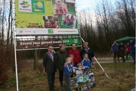 Bouw Scoutinglandgoed gestart