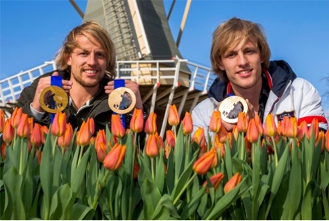 Michel en Ronald Mulder openen samen met Wim Pijbers Keukenhof