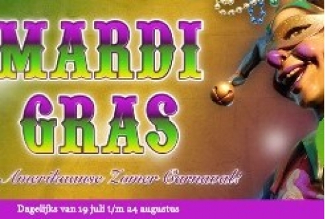 Mardi Gras zomercarnaval in Slagharen