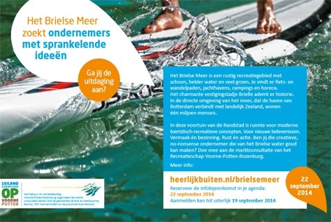 Marktconsultatie Brielse Meer
