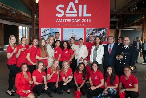 Startschot voor SAIL Amsterdam 2015