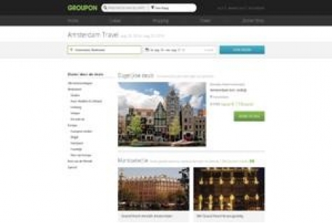 Groupon biedt hotels Expedia aan