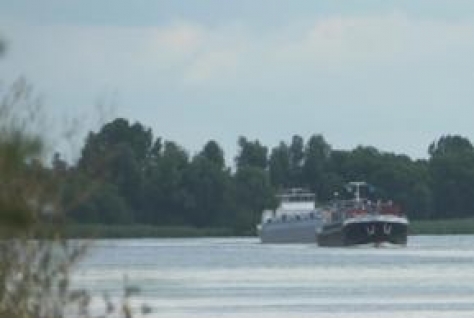 Magie van lucht langs de Lek