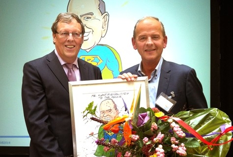 Bas Hoogland verkozen tot Mr. Klantvriendelijkheid 2014, ANWB wordt Klantvriendelijkste bedrijf