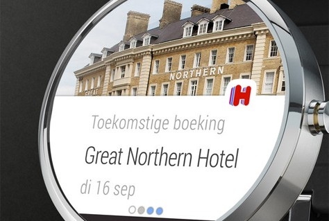 Hotels.com lanceert Android App voor smartwatch