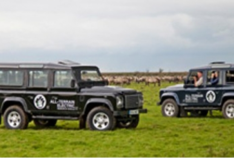 Staatsbosbeheer test elektrische Land Rovers