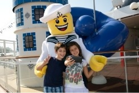 LEGO op cruiseschip