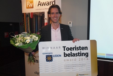 Uden wint Toeristenbelasting Award 2014