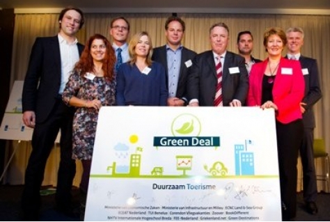 Green Deal duurzaam toerisme getekend