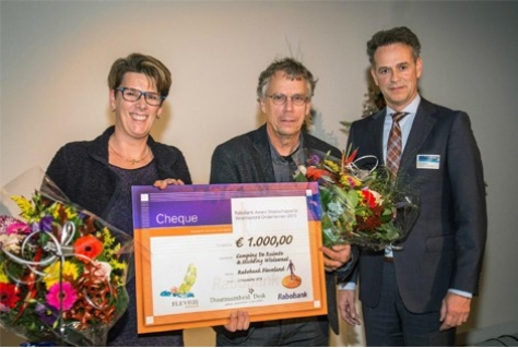 Camping de Ruimte en Stichting de Wielewaal winnen Rabobank Award 2015 