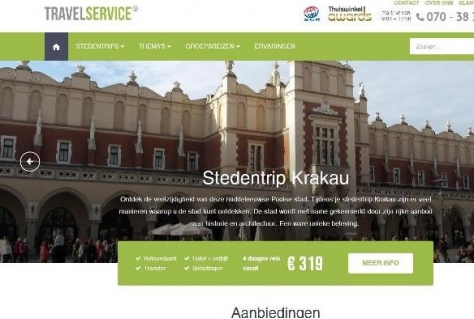 Travelservice.nl wint Thuiswinkel Award