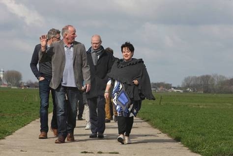 Staatssecretaris Dijksma werkbezoek aan NP De Biesbosch