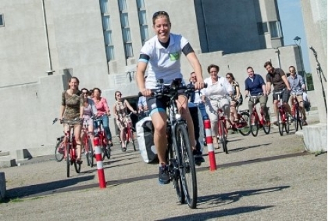 Zomerse fietsactie Gelderland social media #5000kmgld