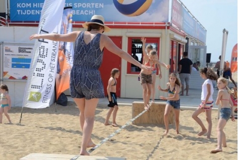 Beachsport Park op Scheveningse strand blijft bestaan