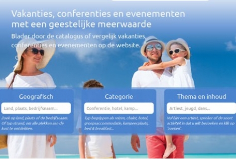 Vakantieportal met een christelijke grondslag