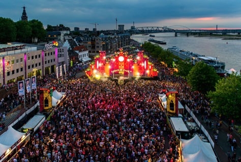 Record bezoek voor Vierdaagsefeesten