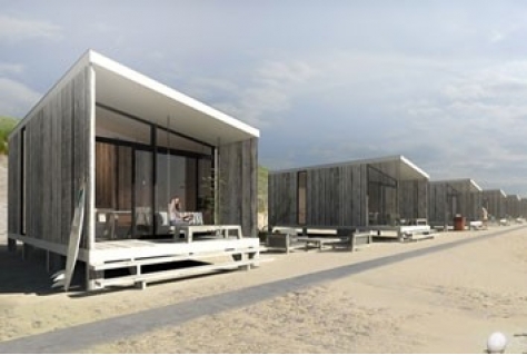 Kijkduin krijgt twintig strandhuisjes