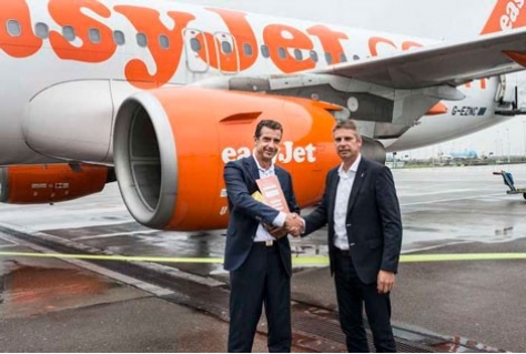 easyJet vervoert 16 miljoen passagiers tussen Amsterdam en Londen