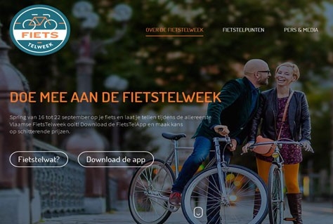 Fietstelweken in Nederland en Vlaanderen