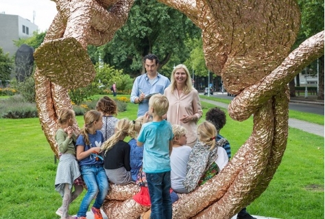 Marketing beeldenroute: ga naar de scholen