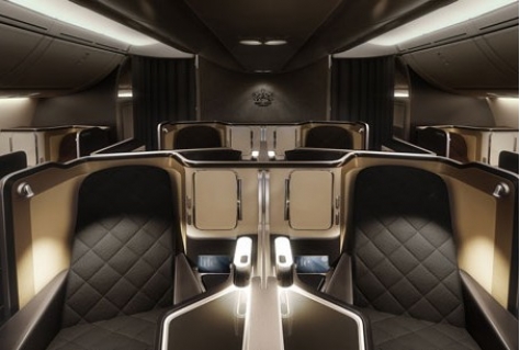 Foto's en video van nieuwe BA First Class in Dreamliner