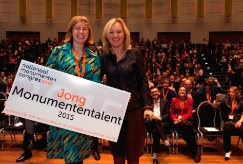 Bescheiden vrouw met groot organisatietalent wint Jong Monumententalent 2015