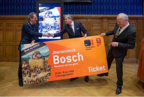 Grote buitenlandse belangstelling voor tentoonstelling Jheronimus Bosch