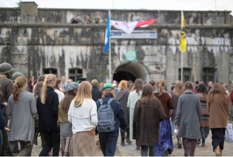 Herover de forten naar 22 locaties