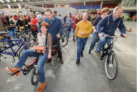 Fiets-, wandel- én e-bikespektakel in Jaarbeurs