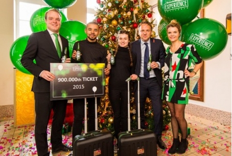 Heineken Experience groeit naar 1 miljoen bezoekers