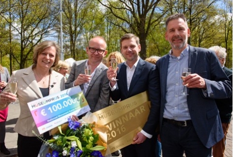 Nationaal Monument Kamp Vught wint BankGiro Loterij Museumprijs 2016