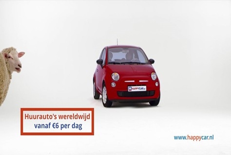 HAPPYCAR breidt tv-reclame uit