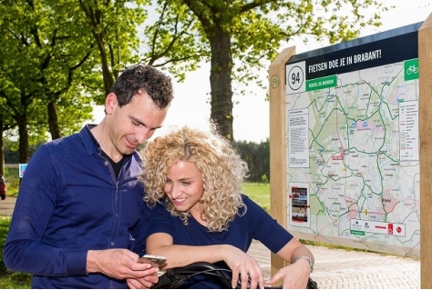 Primeur voor Brabant: beacons in routenetwerk