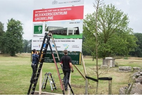 Start bouw Bezoekerscentrum Grebbelinie