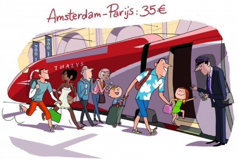 Thalys verbindt kortingsactie aan winactie