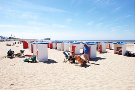 Proef met innovatief veiligheidssysteem op Katwijkse strand