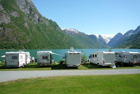 Noorwegen populaire camperbestemming